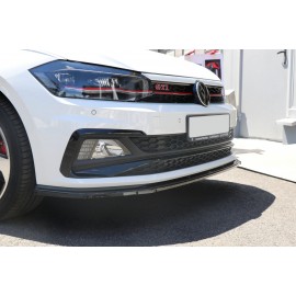 MAXTON LAME DU PARE-CHOCS AVANT / SPLITTER V.1 VW POLO MK6 GTI