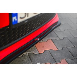 MAXTON LAME DU PARE-CHOCS AVANT / SPLITTER V.2 VOLKSWAGEN POLO MK5 GTI 6R AVANT FACELIFT