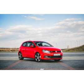 MAXTON LAME DU PARE-CHOCS AVANT / SPLITTER V.2 VOLKSWAGEN POLO MK5 GTI 6R AVANT FACELIFT