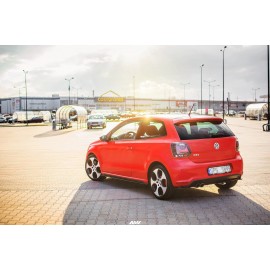 MAXTON LAME DU PARE-CHOCS ARRIERE VOLKSWAGEN POLO MK5 GTI 6R AVANT FACELIFT