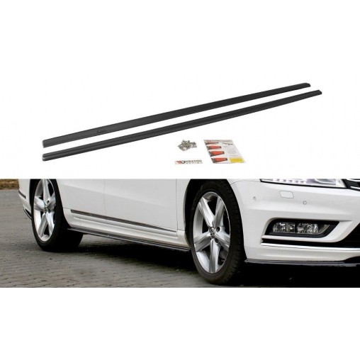 MAXTON RAJOUTS DES BAS DE CAISSE POUR Vw Passat B7 R-Line MAXTON RAJOUTS DES BAS DE CAISSE POUR Vw Passat B7 R-Line