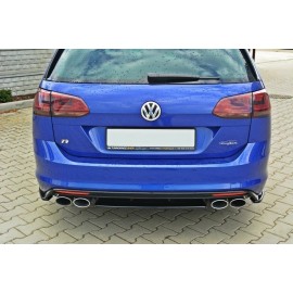 MAXTON CENTRAL ARRIÈRE SPLITTER VW GOLF MK7 R ESTATE (sans une barre verticale)