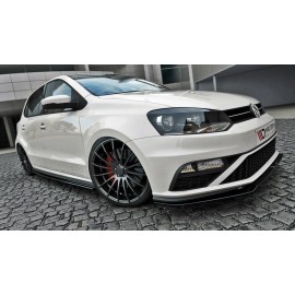 MAXTON LAME DU PARE-CHOCS AVANT v.2 VW POLO MK5 GTI (APRES FACELIFT)