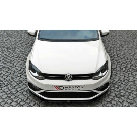 MAXTON LAME DU PARE-CHOCS AVANT v.2 VW POLO MK5 GTI (APRES FACELIFT)