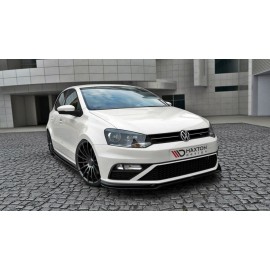 MAXTON LAME DU PARE-CHOCS AVANT v.2 VW POLO MK5 GTI (APRES FACELIFT)