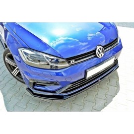 MAXTON LAME DU PARE-CHOCS AVANT v.2 VW GOLF VII R (APRES FACELIFT)