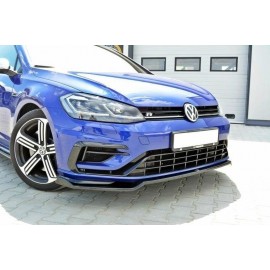 MAXTON LAME DU PARE-CHOCS AVANT v.2 VW GOLF VII R (APRES FACELIFT)