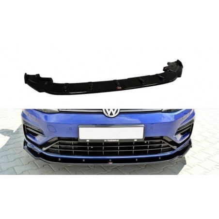 MAXTON LAME DU PARE-CHOCS AVANT v.1 VW GOLF VII R (APRES FACELIFT)