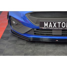 MAXTON Lame Du Pare-Chocs Avant V.5 Ford Focus ST / ST-Line Mk4