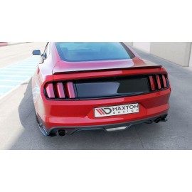 MAXTON Lames De Pare-Chocs Arrière Latérales Ford Mustang Mk6 MAXTON Lames De Pare-Chocs Arrière Latérales Ford Mustang Mk6