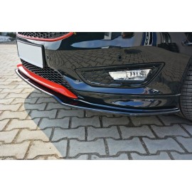 MAXTON Lame Du Pare-Chocs Avant V.2 Ford Focus ST-Line Mk3 FL MAXTON Lame Du Pare-Chocs Avant V.2 Ford Focus ST-Line Mk3 FL