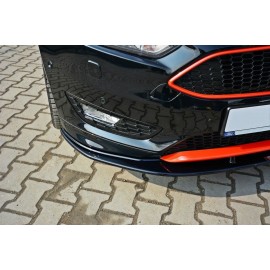 MAXTON Lame Du Pare-Chocs Avant V.1 Ford Focus ST-Line Mk3 FL MAXTON Lame Du Pare-Chocs Avant V.1 Ford Focus ST-Line Mk3 FL