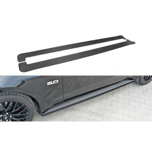 MAXTON Sport Rajouts Des Bas De Caisse Ford Mustang GT Mk6 MAXTON Sport Rajouts Des Bas De Caisse Ford Mustang GT Mk6