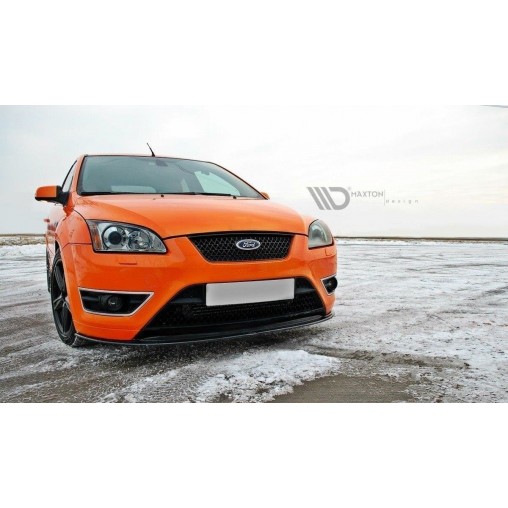 MAXTON Lame Du Pare-Chocs Avant V.2 Ford Focus ST Mk2 MAXTON Lame Du Pare-Chocs Avant V.2 Ford Focus ST Mk2