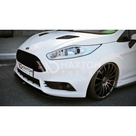 MAXTON Lame Du Pare-Chocs Avant V.2 Ford Fiesta ST Mk7 FL MAXTON Lame Du Pare-Chocs Avant V.2 Ford Fiesta ST Mk7 FL