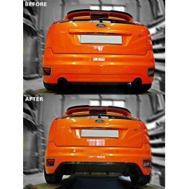 MAXTON Rajout Du Pare-Chocs Arriere Ford Focus ST Mk2