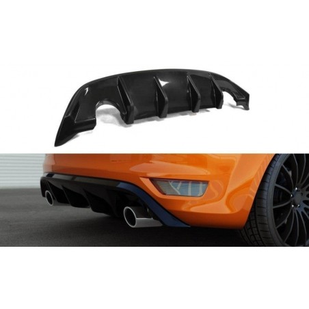 MAXTON Rajout Du Pare-Chocs Arriere Ford Focus ST Mk2 FL