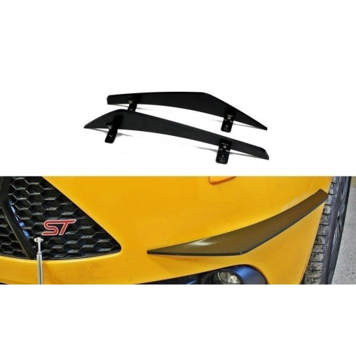 MAXTON Canards (Ailes Du Pare-Chocs Avant) Ford Focus ST Mk3 MAXTON Canards (Ailes Du Pare-Chocs Avant) Ford Focus ST Mk3