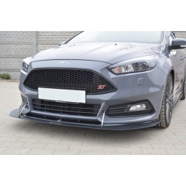 MAXTON Hybrid Lame Du Pare-Chocs Avant V.1 Ford Focus ST Mk3 FL