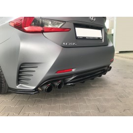 MAXTON CENTRAL ARRIÈRE SPLITTER (AVEC UNE BARRE VERTICALE) Lexus Rc