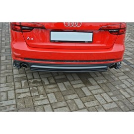 MAXTON CENTRAL ARRIÈRE SPLITTER Audi A4 B9 S-Line