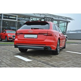 MAXTON CENTRAL ARRIÈRE SPLITTER Audi A4 B9 S-Line