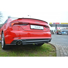 MAXTON Central Arriere Splitter Audi A5 S-Line F5 Coupe / Sportback (avec une barre verticale) MAXTON Central Arriere Splitter Audi A5 S-Line F5 Coupe / Sportback (avec une barre verticale)