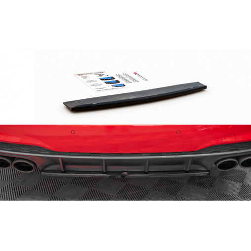 MAXTON Central Arriere Splitter Audi A7 C8 S-Line MAXTON Central Arriere Splitter Audi A7 C8 S-Line