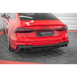 MAXTON Central Arriere Splitter Audi A7 C8 S-Line MAXTON Central Arriere Splitter Audi A7 C8 S-Line