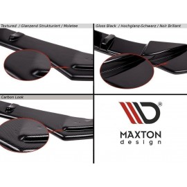 MAXTON Central Arriere Splitter Audi RS7 C7 FL