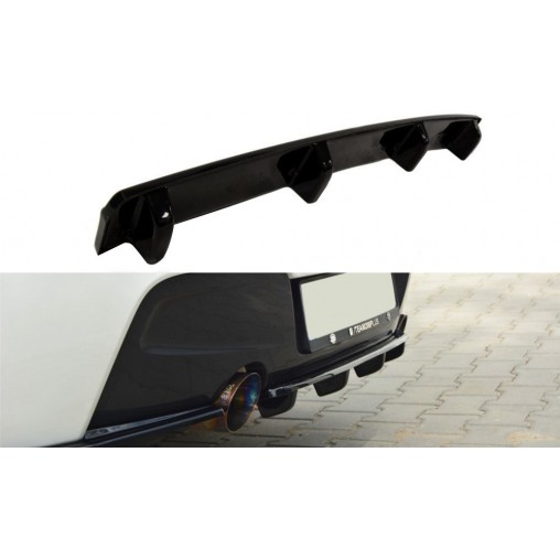 MAXTON CENTRAL ARRIÈRE SPLITTER BMW 1 F20/F21 M-Power (avec barres verticales) MAXTON CENTRAL ARRIÈRE SPLITTER BMW 1 F20/F21 M-Power (avec barres verticales)