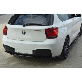 MAXTON CENTRAL ARRIÈRE SPLITTER BMW 1 F20/F21 M-Power (avec barres verticales) MAXTON CENTRAL ARRIÈRE SPLITTER BMW 1 F20/F21 M-Power (avec barres verticales)