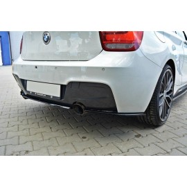 MAXTON CENTRAL ARRIÈRE SPLITTER BMW 1 F20/F21 M-Power (sans barres verticales)