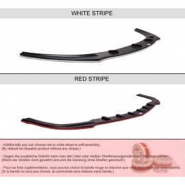 MAXTON CENTRAL ARRIÈRE SPLITTER BMW 5 F11 M-PACK (avec deux extrémités d'échappement doubles)