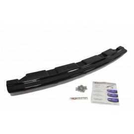 MAXTON CENTRAL ARRIÈRE SPLITTER BMW 5 F11 M-PACK (avec deux extrémités d'échappement simples)