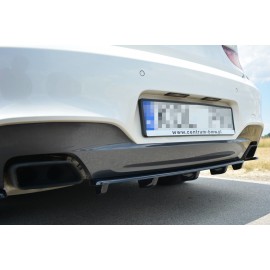 MAXTON CENTRAL ARRIÈRE SPLITTER BMW 6 Gran Coupé MPACK (avec une barre verticale)