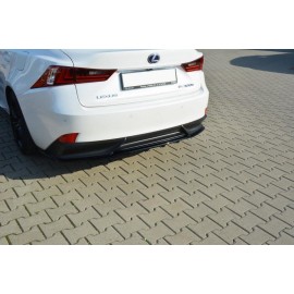 MAXTON CENTRAL ARRIÈRE SPLITTER Lexus IS Mk3 H (avec une barre verticale) MAXTON CENTRAL ARRIÈRE SPLITTER Lexus IS Mk3 H (avec une barre verticale)