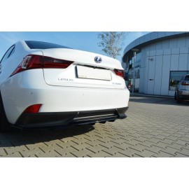 MAXTON CENTRAL ARRIÈRE SPLITTER Lexus IS Mk3 H (avec une barre verticale) MAXTON CENTRAL ARRIÈRE SPLITTER Lexus IS Mk3 H (avec une barre verticale)
