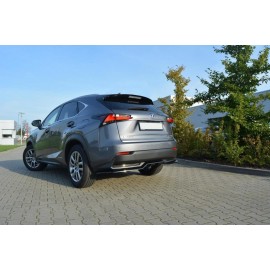MAXTON CENTRAL ARRIÈRE SPLITTER Lexus NX Mk1 H (avec une barre verticale) MAXTON CENTRAL ARRIÈRE SPLITTER Lexus NX Mk1 H (avec une barre verticale)