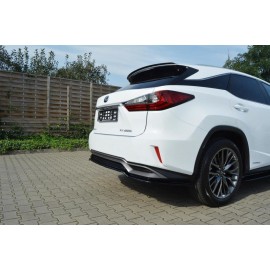 MAXTON CENTRAL ARRIÈRE SPLITTER Lexus RX Mk4 H (sans barres verticales)