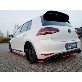 MAXTON CENTRAL ARRIÈRE SPLITTER VW GOLF Mk7 GTI CLUBSPORT