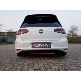 MAXTON CENTRAL ARRIÈRE SPLITTER VW GOLF Mk7 GTI CLUBSPORT