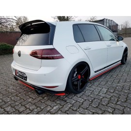 MAXTON CENTRAL ARRIÈRE SPLITTER VW GOLF Mk7 GTI CLUBSPORT