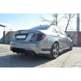 MAXTON DIFFUSEUR ARRIERE v.2 Mercedes C W204 AMG-Line (FACELIFT)