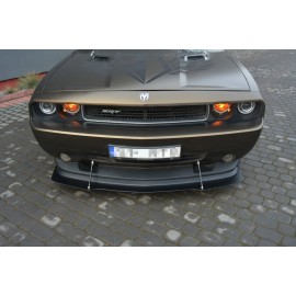 MAXTON HYBRID LAME DU PARE-CHOCS AVANT V.1 DODGE CHALLENGER MK3. PHASE-I SRT8 COUPE