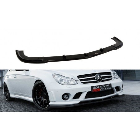 MAXTON LAME DE PARE-CHOCS AVANT MERCEDES C-CLASS C219 - W204 AMG LOOK