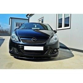 MAXTON LAME DE PARE-CHOCS AVANT OPEL CORSA D (POUR OPC / VXR)