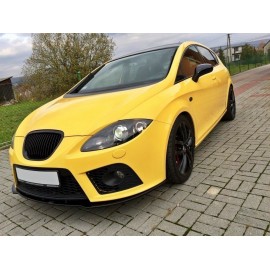 MAXTON LAME DE PARE-CHOCS AVANT SEAT LEON MK2 CUPRA FR (AVANT FACELIFT)