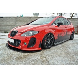 MAXTON SPORT LAME DU PARE-CHOCS AVANT V.2 SEAT LEON MK2 MS DESIGN MAXTON SPORT LAME DU PARE-CHOCS AVANT V.2 SEAT LEON MK2 MS DESIGN