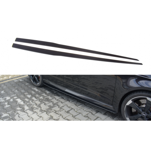 MAXTON Sport Rajouts Des Bas De Caisse Pour V.1 Audi RS3 8V FL Sportback